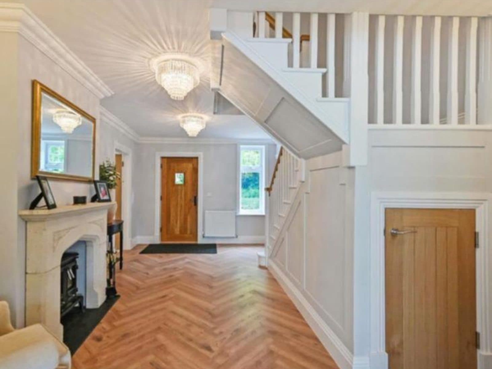 Finished hall after renovation
