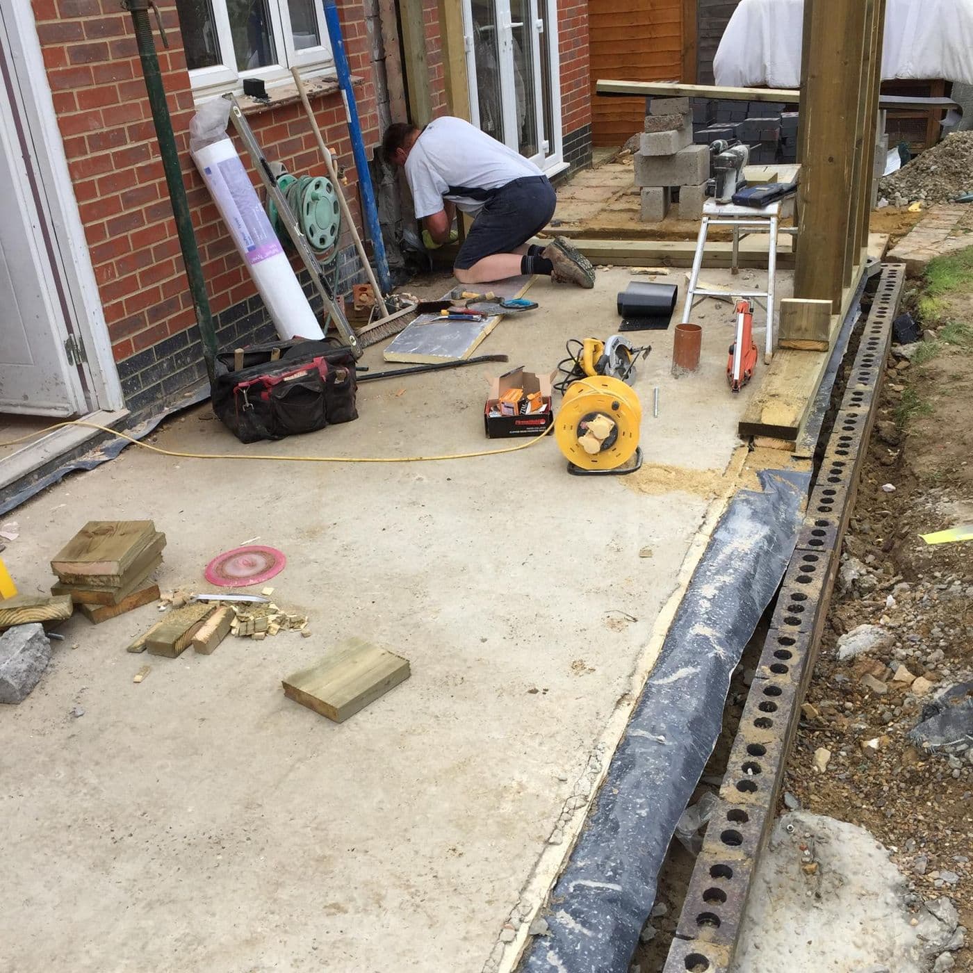 Extension with knock through and new kitchen, photograph 1