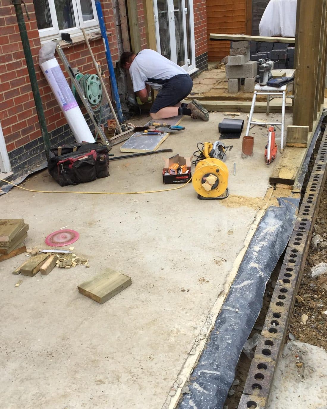 Extension with knock through and new kitchen
