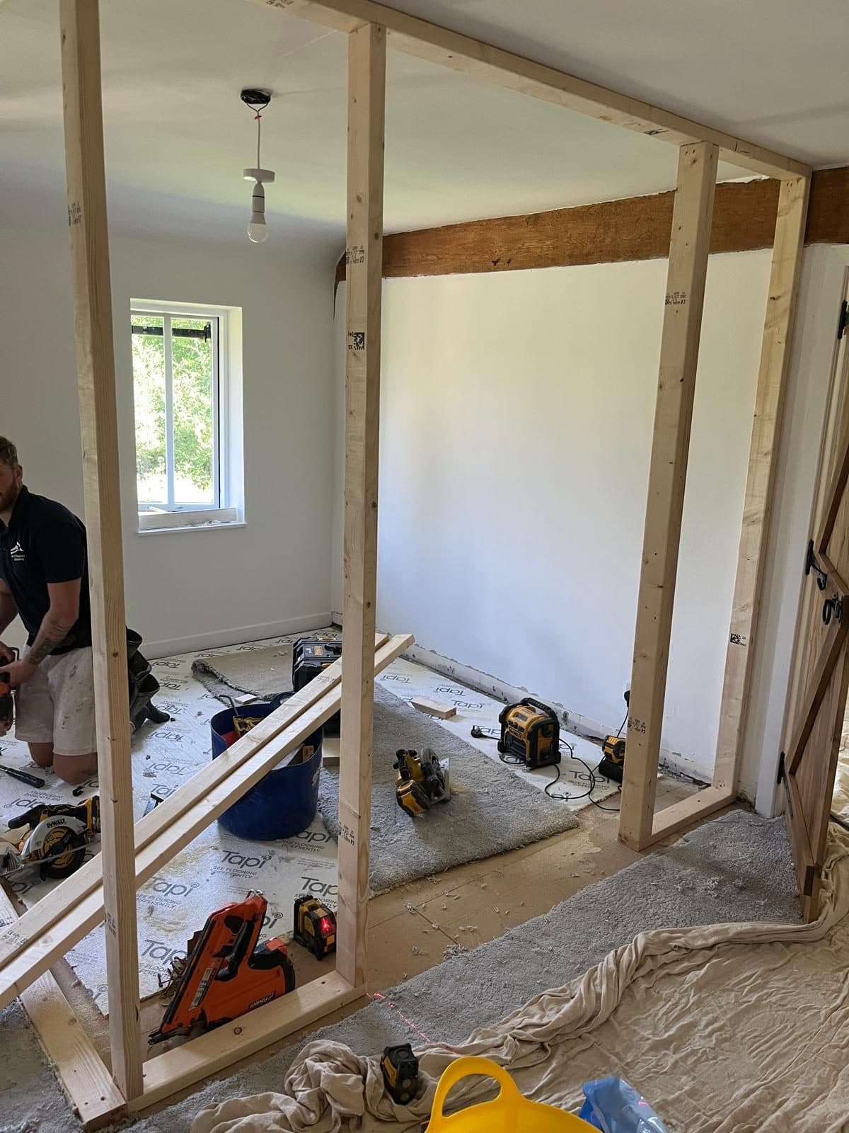 Fitted walk in wardrobe, photograph 1
