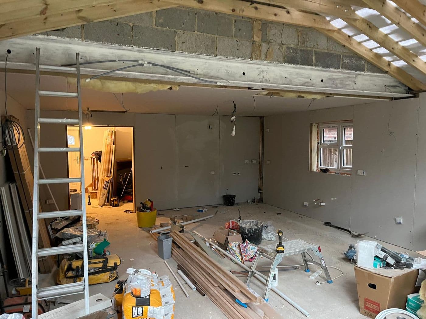 Single storey extension, photograph 1