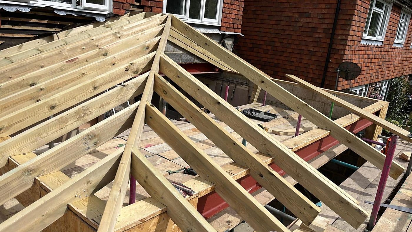 Single storey extension, photograph 2