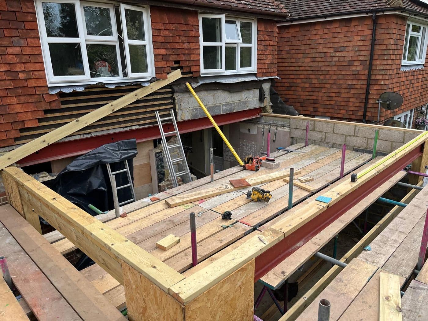 Single storey extension, photograph 3