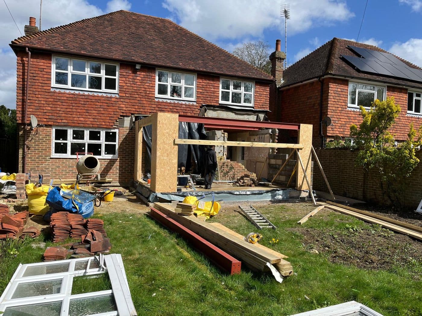 Single storey extension, photograph 5