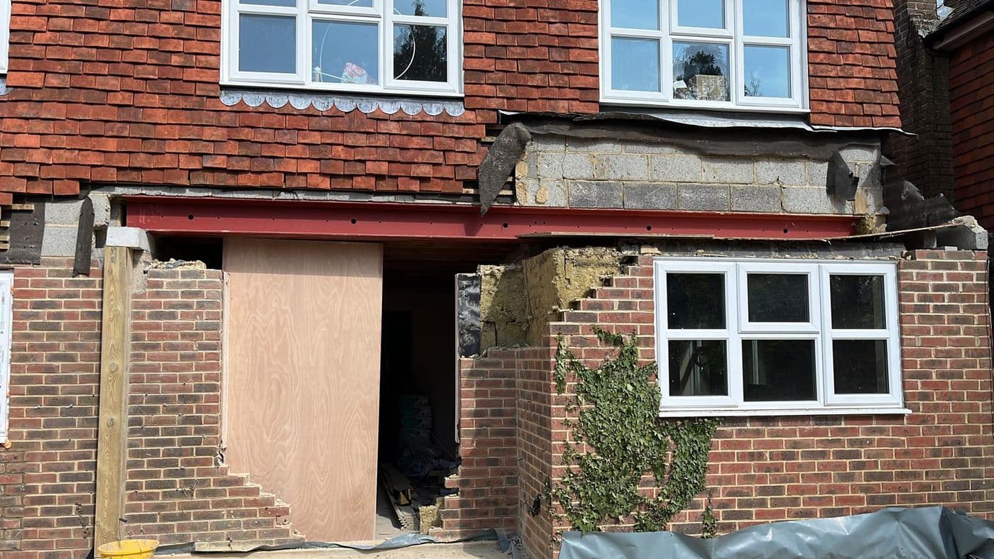 Single storey extension, photograph 6