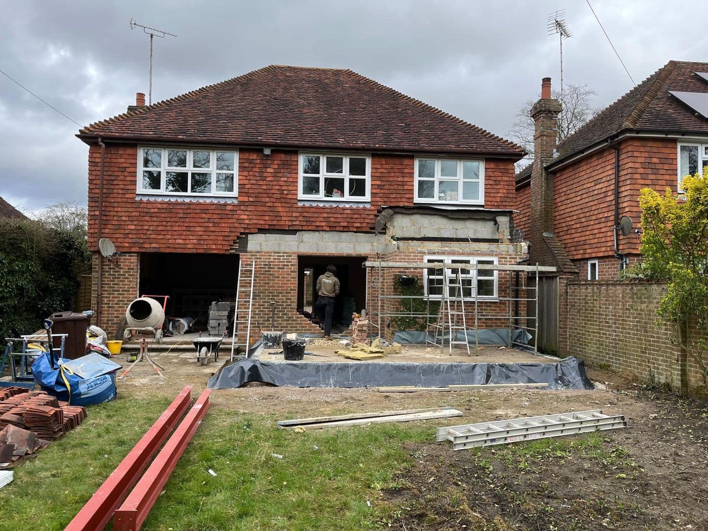 Single storey extension, photograph 7