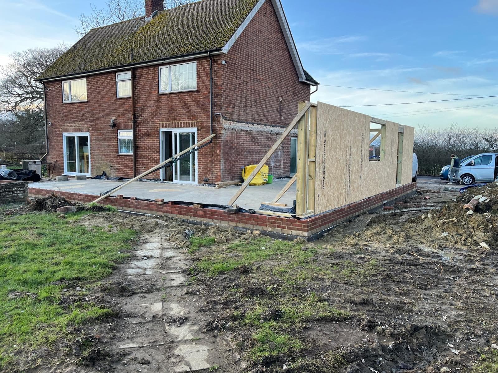 Timber frame extensions, photograph 3