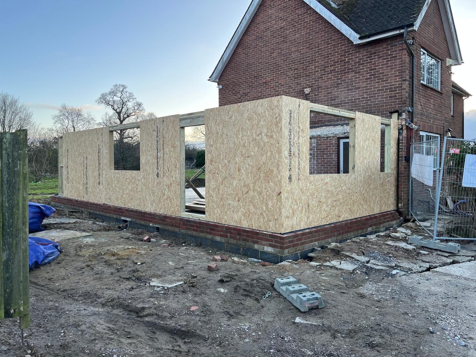 Timber frame extensions, photograph 4