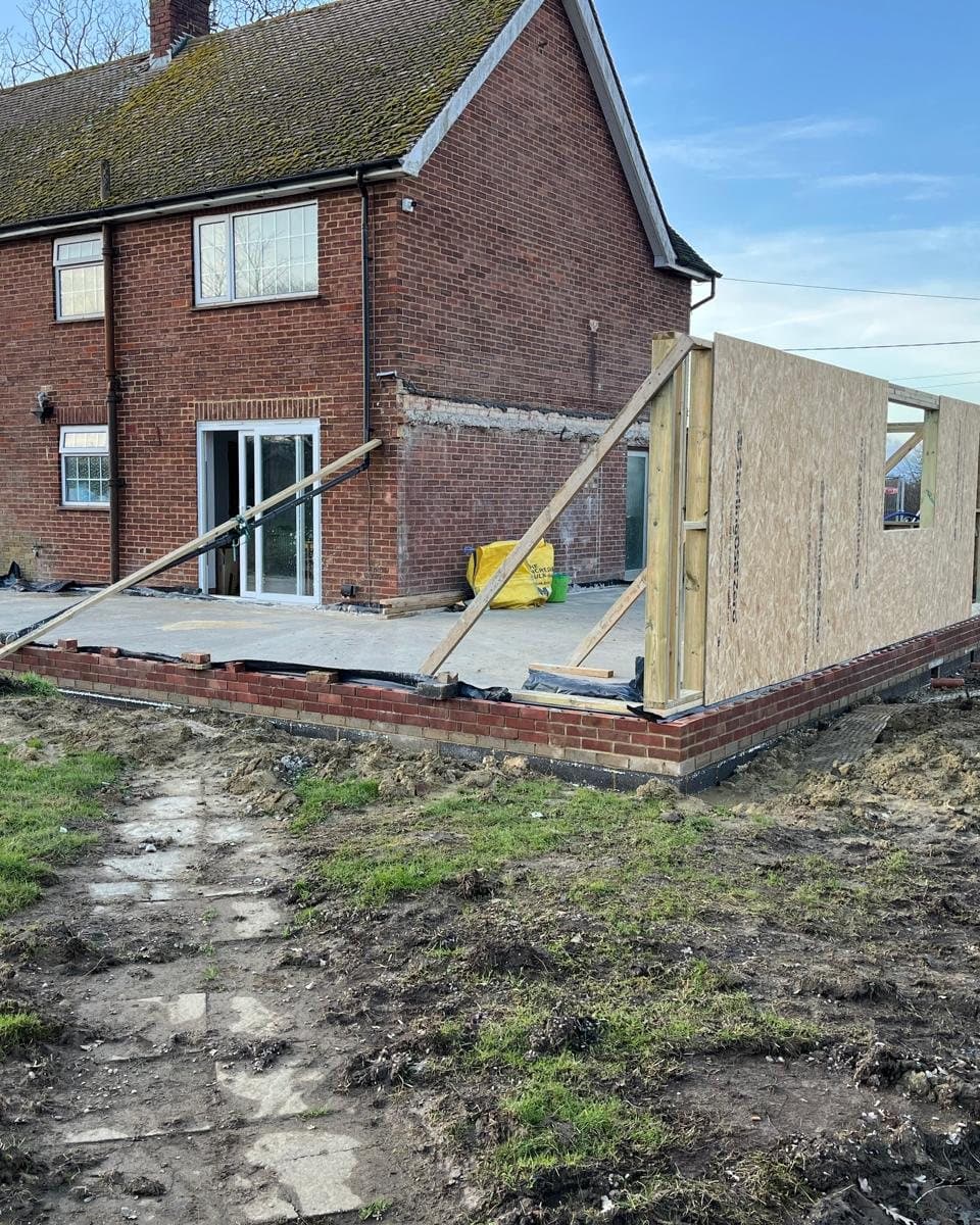 Timber frame extensions