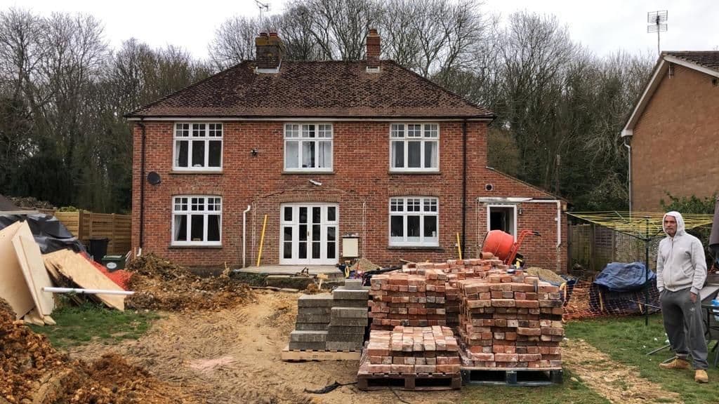 Two storey extension and whole house refurbishment, photograph 3